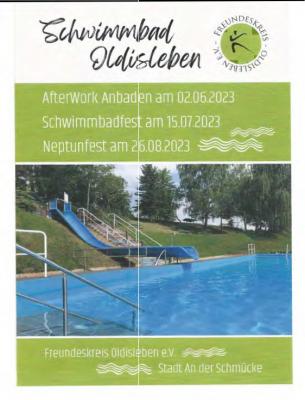 Schwimmbad Oldisleben 2023